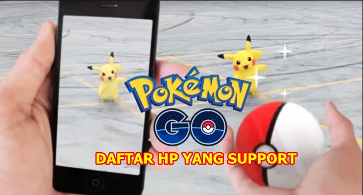 Hp yang support pokemon go