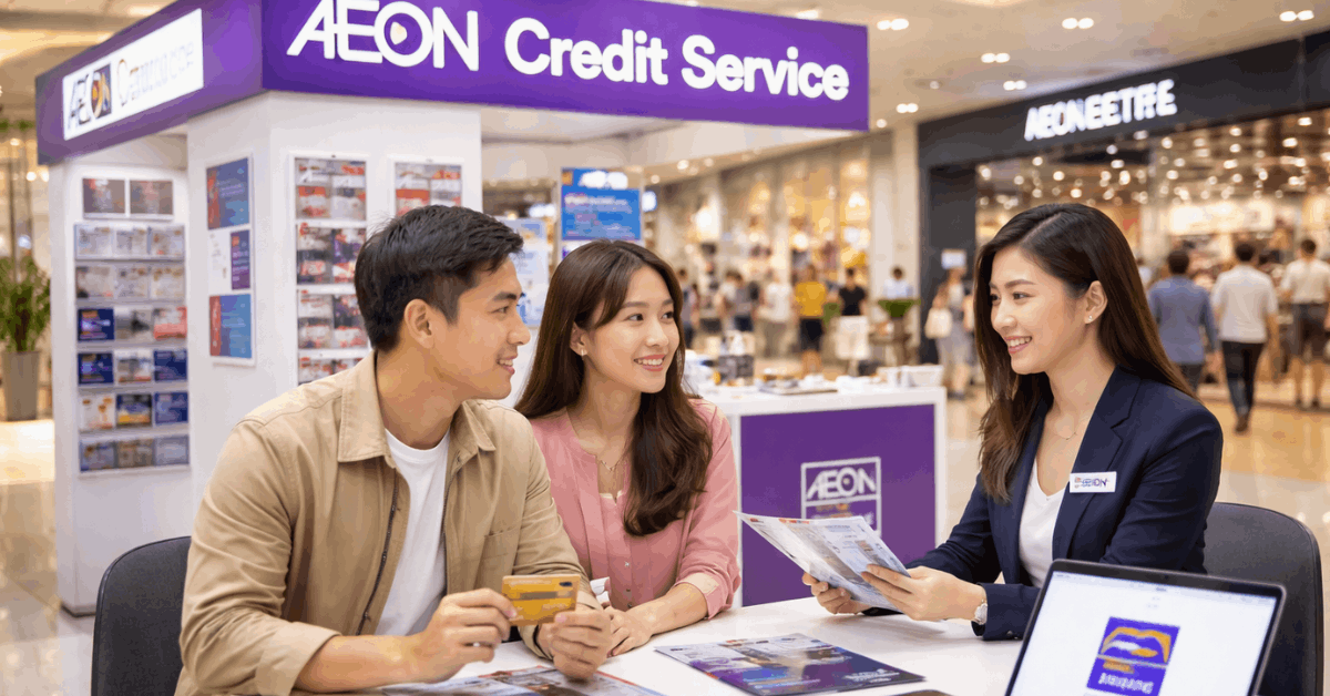AEON Credit Service: Get Your Shopping Credit Card Instantly
